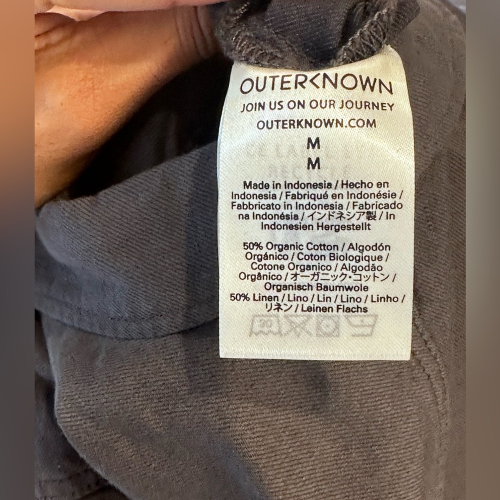 Outerknown Charcoal Jumpsuit - Picture 15 of 15